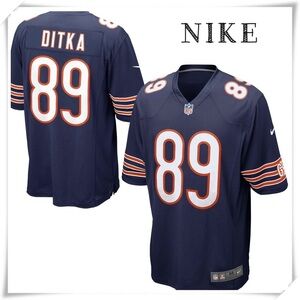 NFL Pro Chicago Bears Mike Ditka 89 Retired Player Jersey Navy Blue